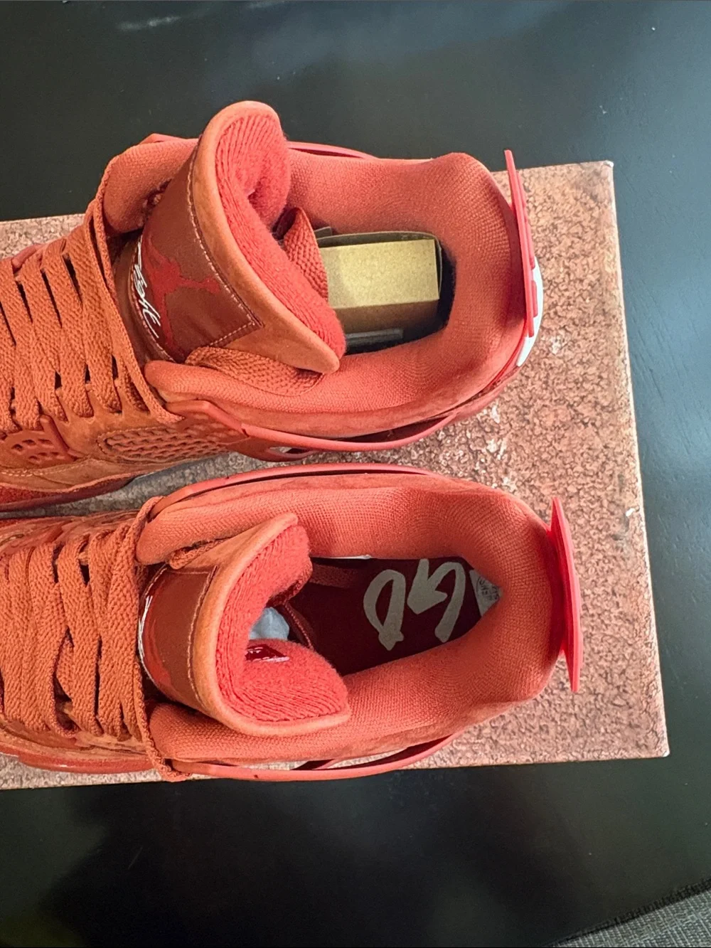 Jordan Nigel Sylvester x Air Jordan 4 Retro OG SP Brick By Brick Red HF4340-800